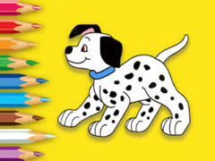 游戏Coloring Book: Cute Spotted Dog