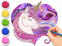 游戏Coloring Book: Glowing Unicorn