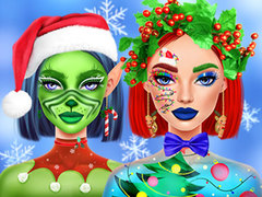 游戏Ellie Christmas Makeup