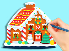 游戏Coloring Book: Gingerbread Hut