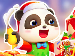 游戏Jigsaw Puzzle: Baby Panda Christmas Chef