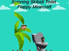 游戏Spinning Skibidi Toilet Flappy Minecraft