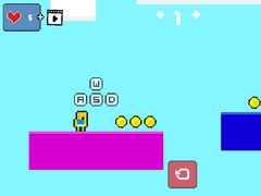游戏2d Obby Rainbow Parkour
