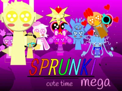 游戏Sprunki Cute Time Mega!!!