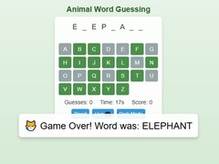 游戏Animal Word Guessing Game