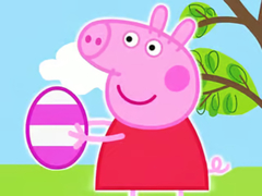 游戏Jigsaw Puzzle: Peppa Pig Easter Eggs