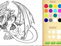 游戏Dragon Chimera Coloring Book