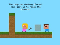 游戏Lady And Nubik Build And Dig