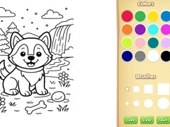 游戏Dog Coloring Book