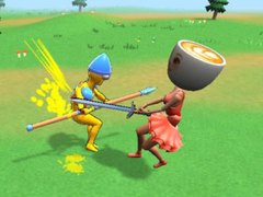 游戏Ragdoll Arena! Fun Spear Battle!