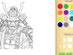 游戏Samurai Coloring Book