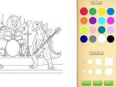 游戏Dinosaur Coloring Book For Kids