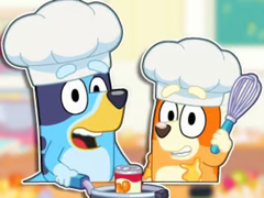 游戏Jigsaw Puzzle: Bluey & Bingo Fancy Cooking