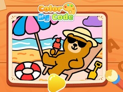 游戏Color By Code: Chill Bear