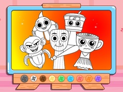 游戏Coloring Book: Sprunki Italian Brainrot Mod