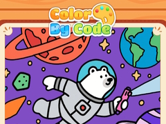 游戏Color By Code Space Bear