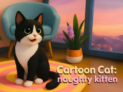 游戏Cartoon Сat: naughty kitten