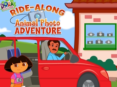 游戏Dora The explorer Dora's Ride-Along Animal Photo Adventure
