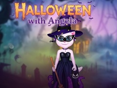 游戏Halloween with Angela