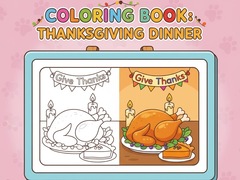 游戏Coloring Book: Thanksgiving Dinner