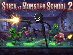 游戏Stick vs Monster School 2