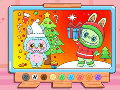 游戏Coloring Book: Christmas Labubu