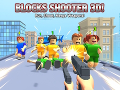 游戏Blocks Shooter 3D! Run, Shoot, Merge Weapons!