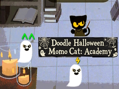 游戏Doodle Halloween Momo Cat: Academy