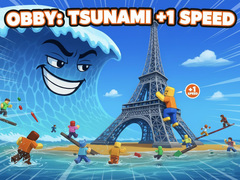 游戏Obby: Tsunami +1 speed