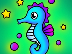 游戏Seahorse Coloring
