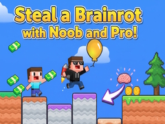 游戏Steal a Brainrot with Noob and Pro!