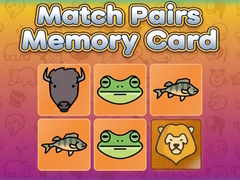 游戏Match Pairs Memory Card