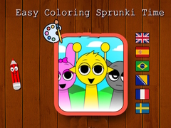 游戏Easy Coloring Sprunki Time