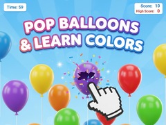 游戏Pop Balloons & Learn Colors
