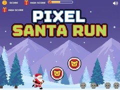 游戏Pixel Santa Run