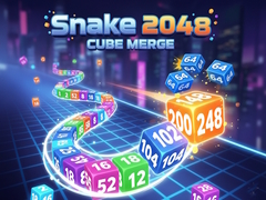 游戏Snake 2048: Cube Merge
