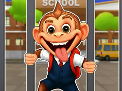 游戏Jigsaw Puzzle: Monkey Student School Prank