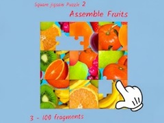 游戏Square jigsaw Puzzle 2 - Assemble Fruits