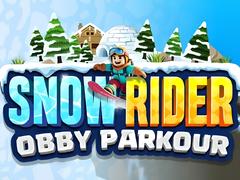 游戏Snow Rider Obby Parkour