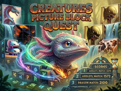 游戏Creatures Picture Block Quest