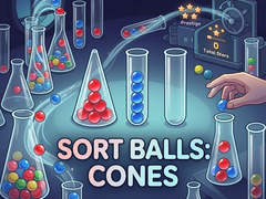 游戏Sort Balls: Cones