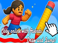 游戏Obby online with friends: Draw and Jump!