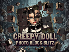 游戏Creepy Doll Photo Block Blitz