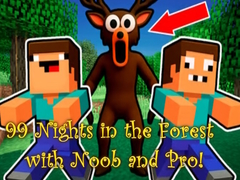 游戏99 Nights in the Forest with Noob and Pro!