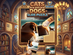 游戏Cats and Dogs Slide Puzzle