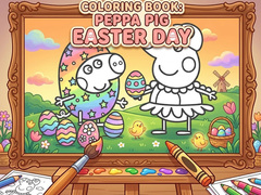 游戏Coloring Book: Peppa Pig Easter Day