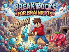 游戏Break Rocks For Brainrots