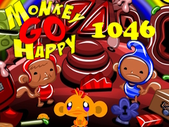 游戏Monkey Go Happy Stage 1046