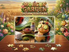 游戏Mojicon Garden Jigsaw Solitaire!
