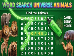 游戏Word Search Universe Animals
